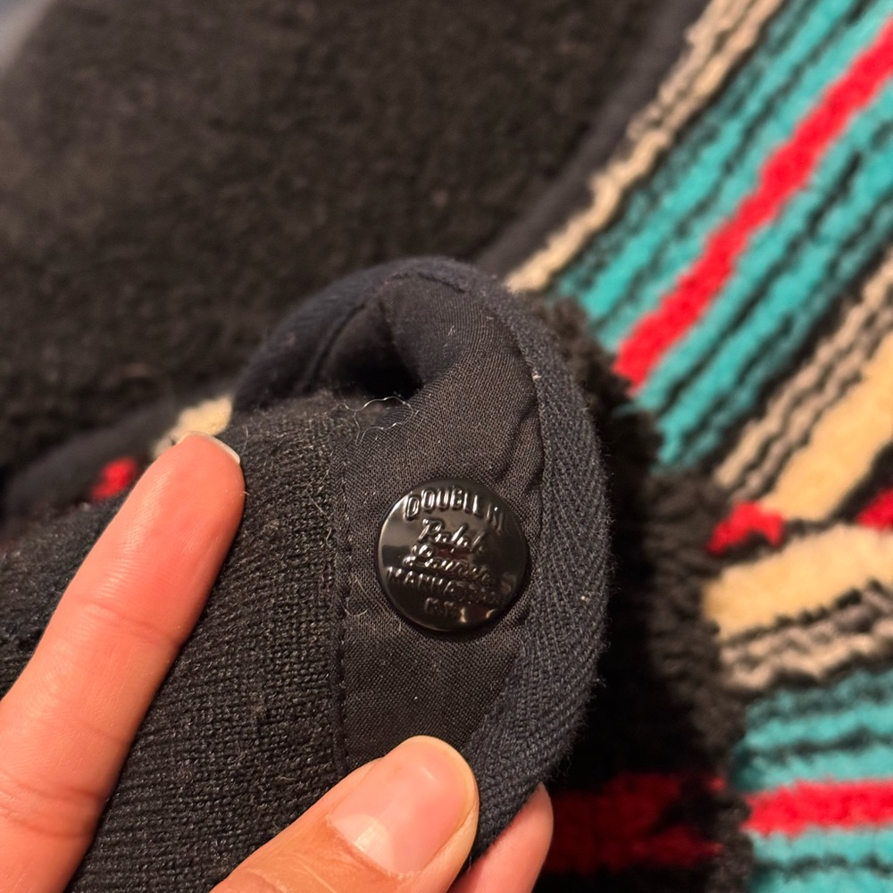 Double RL Aztech Fleece. - Picture 2 of 3